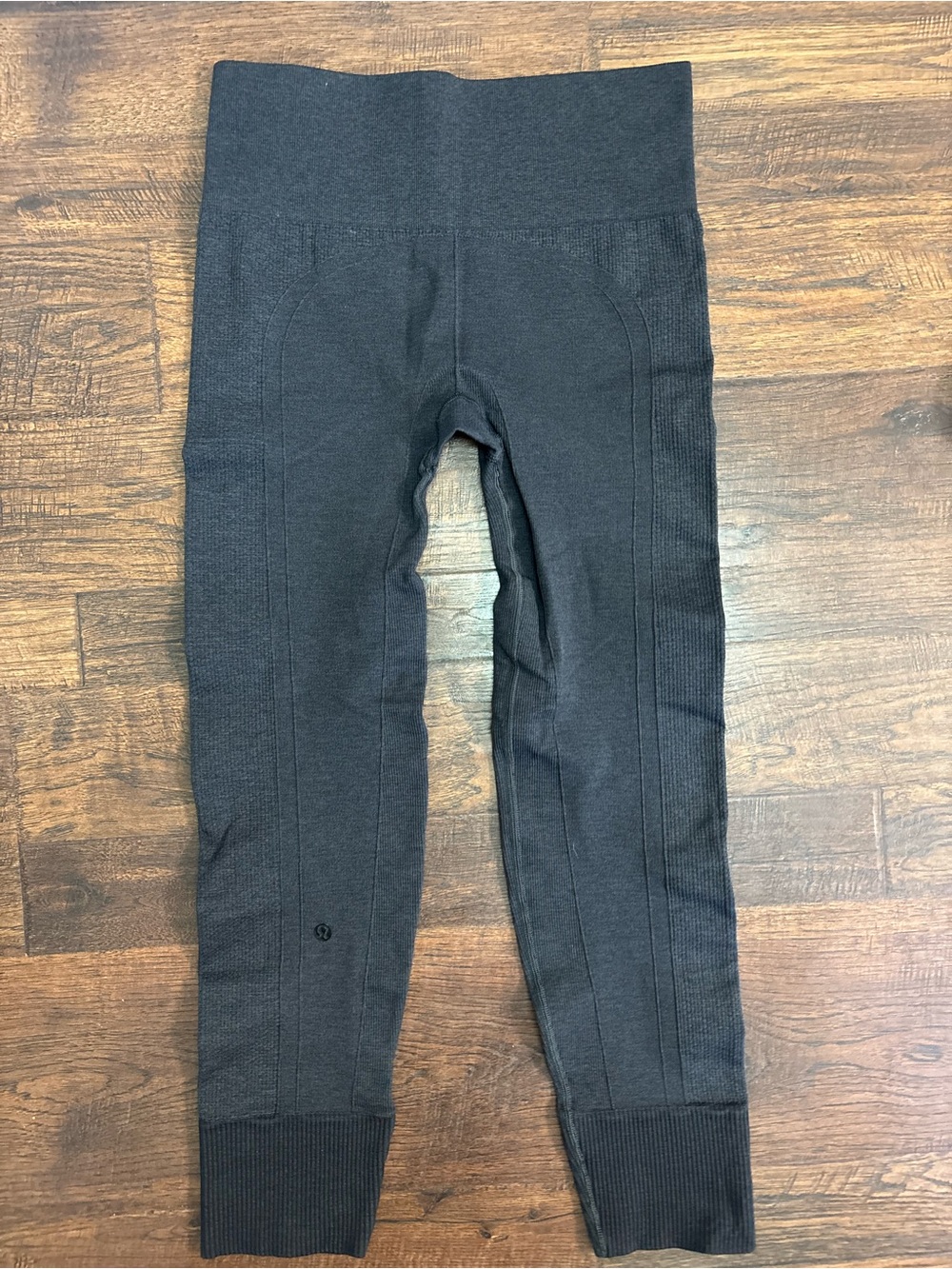 Lululemon Ebb to Street Seamless Leggings 6 Dark Charcoal Grey